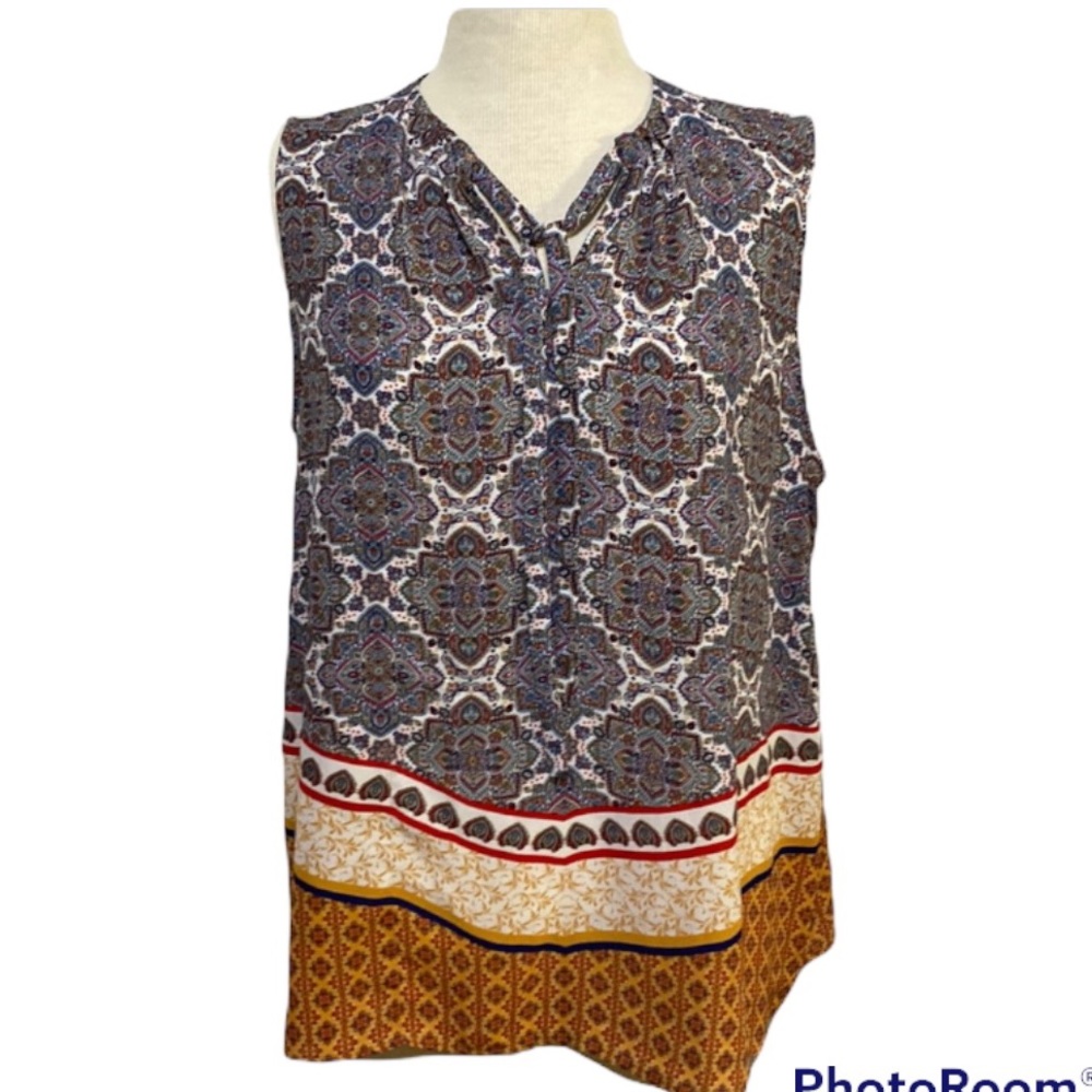 Cynthia Rowley sleeveless top size XL